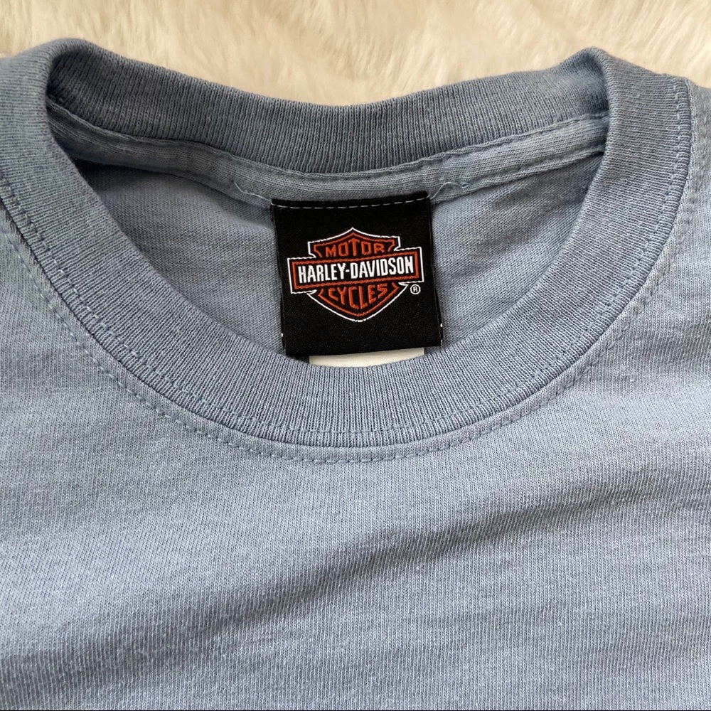 Harley-Davidson Sturgis Baby Blue T-Shirt - Picture 6 of 8